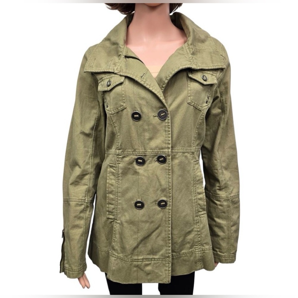 HURLEY Utility ARMY green Jacket Sz S